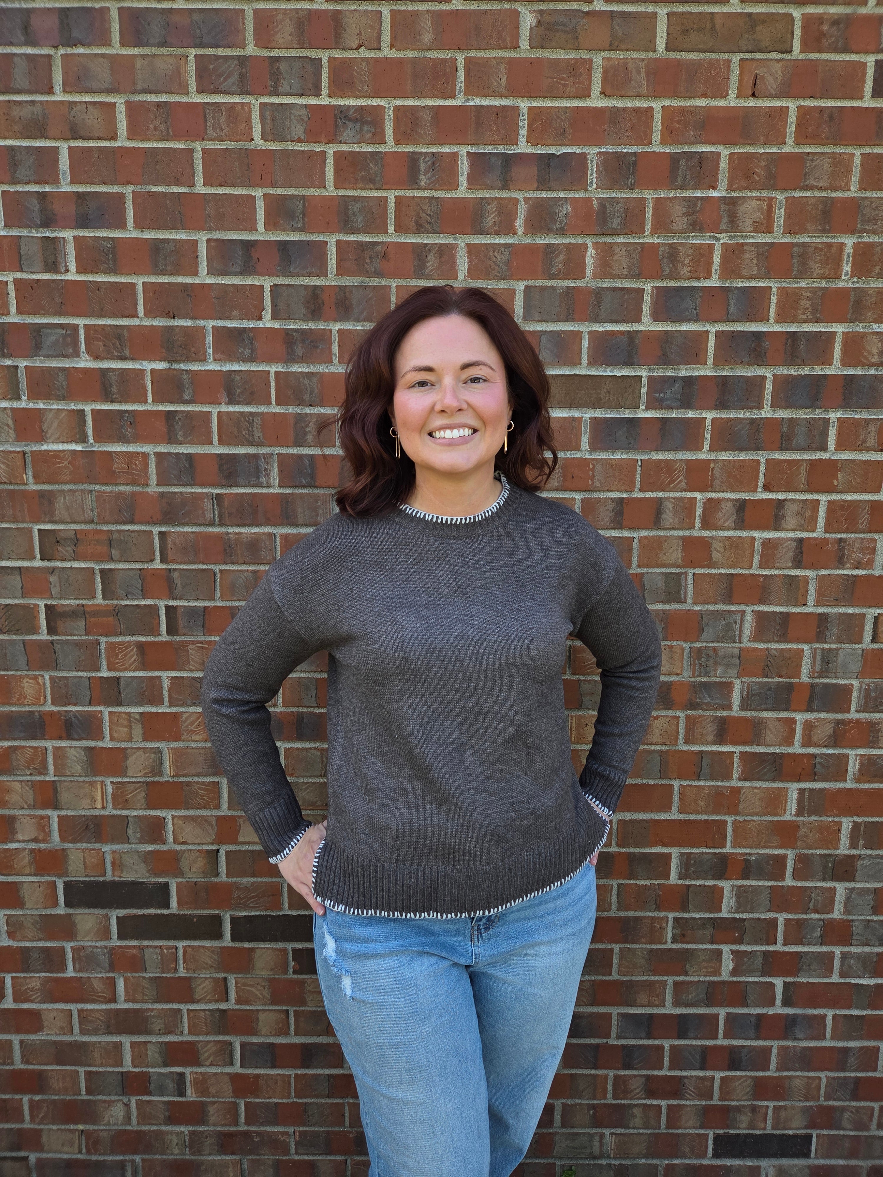 Versatile Split side Pull Over Sweater