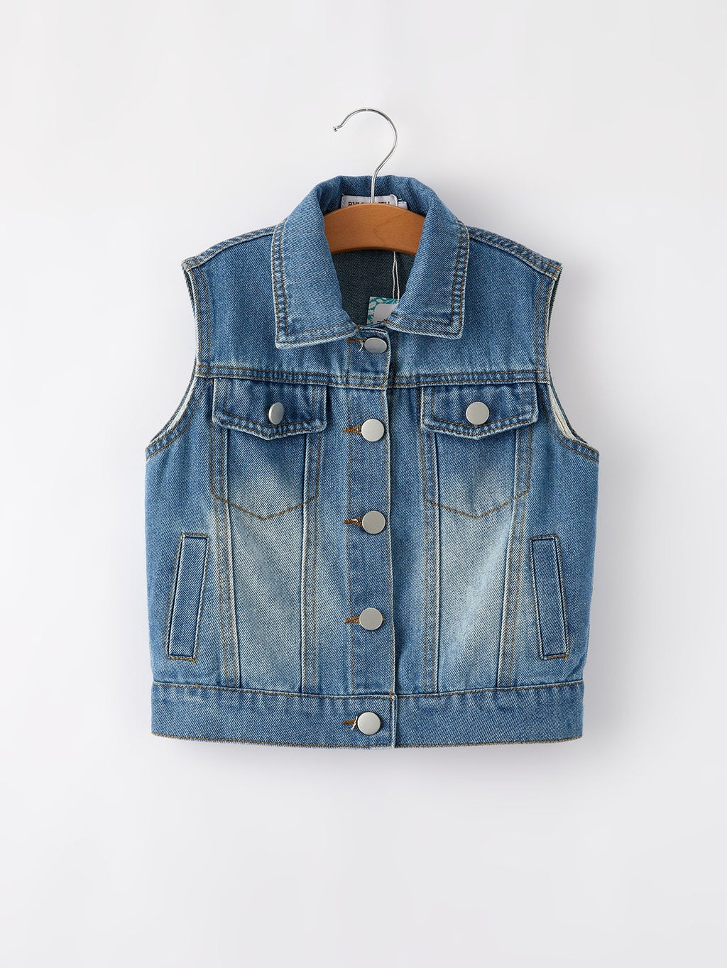 Girl's Denim "Swiftie" Vest