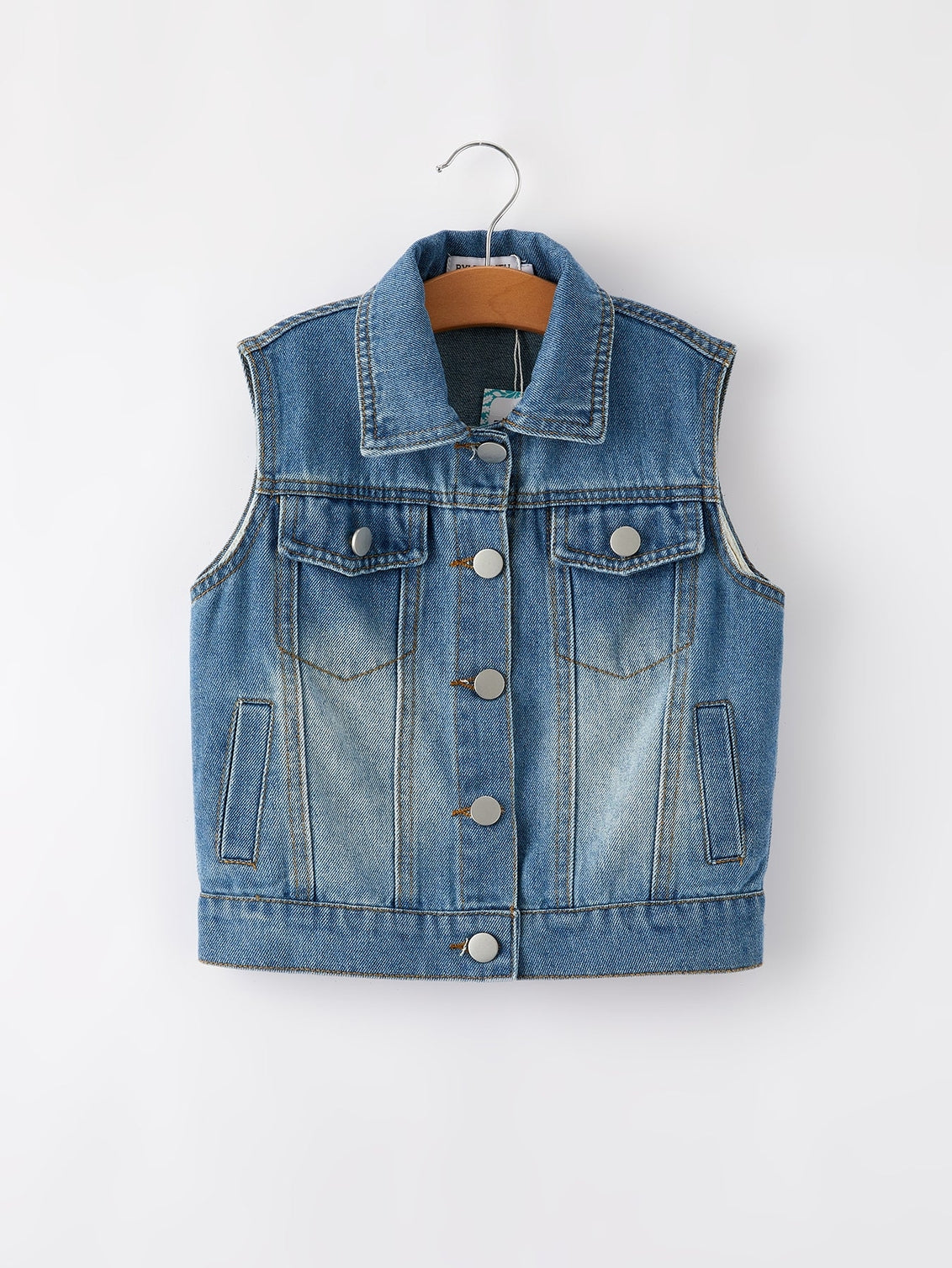 Girl's Denim "Swiftie" Vest