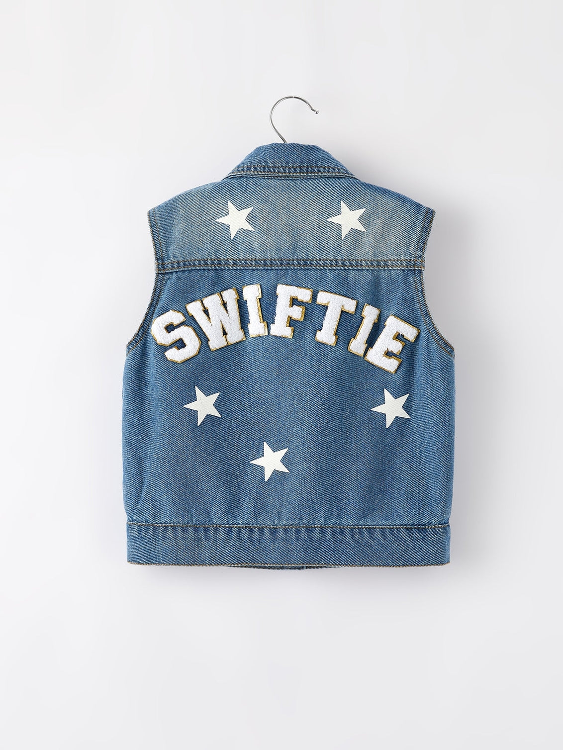 Girl's Denim "Swiftie" Vest